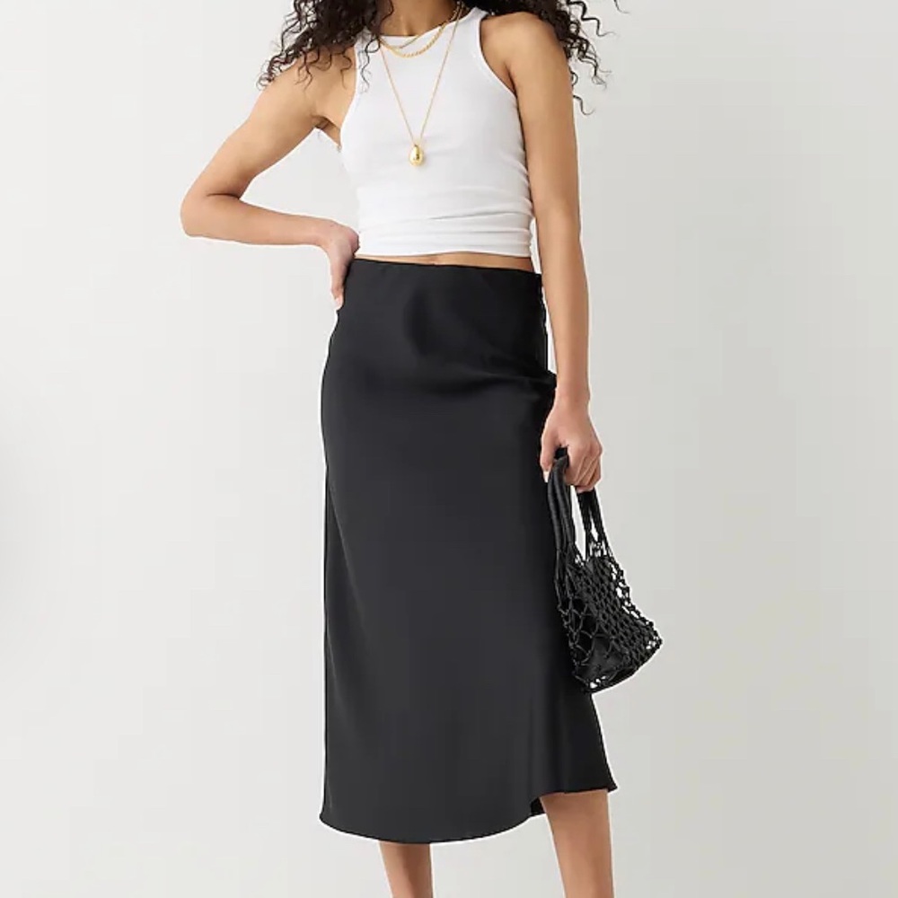 J.Crew Pull On Slip Skirt - NWT